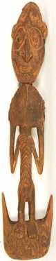 African Ceremonial Wooden Spoon