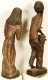 Two African/Caribbean Carved Wooden Figures
