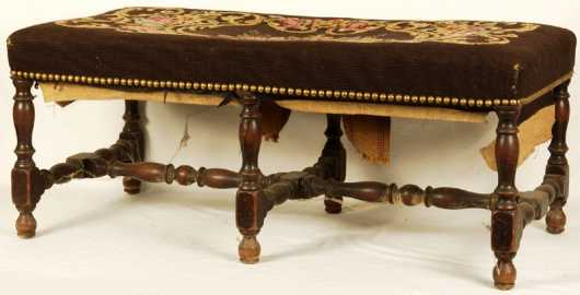 Two 18th century Style Footstools