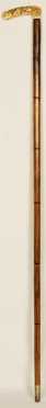 Cane: Chinese Carved Ivory Handle