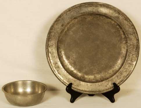 Two Pieces of Pewter
