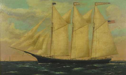 Clipper Ship "Standard" Painting
