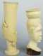 Lot of Two Carved Ivory Pieces, African