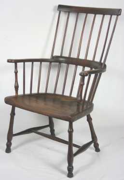 English Comb Back Arm Chair