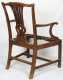 Chippendale Mahogany Arm Chair