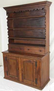 Scalloped Sided Cupboard