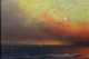 R. Dey De Ribcowski, oil on canvas painting of an ocean wave seascape