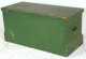Green Painted Blanket Box