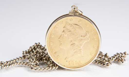 1895 Twenty Dollar U.S. Gold Piece