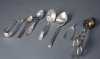 Lot of Seven Miscellaneous Silver and Plate serving items.