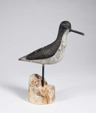 Early 20th Century Shore Bird with Tack Eyes