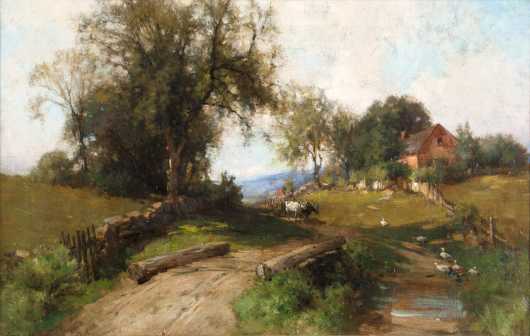 George Henry Smillie oil on canvas