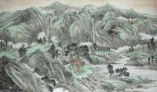 20th Century Chinese Watercolor