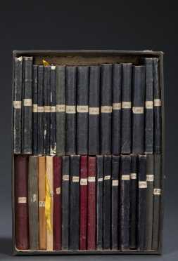 Pocket diaries of Parker Pillsbury a N.H. abolitionist and suffragist