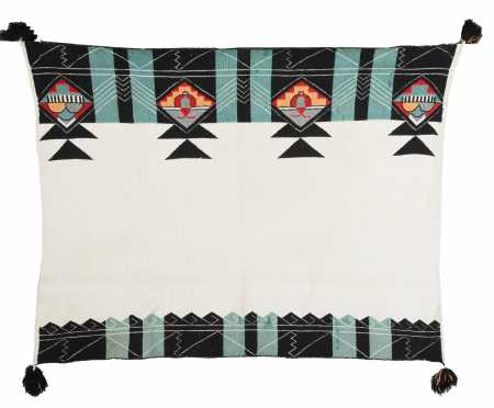 "Hopi" Sewn and Woven Blanket