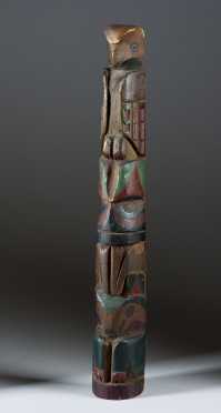 Northwest Coast Model Totem