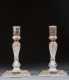 Pair of Chinese Export Candlesticks