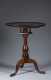 Walnut Dish Top Candle stand