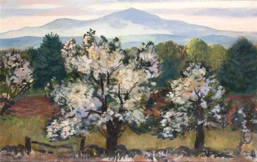 Gifford Beal Painting of Mt.  Monadnock