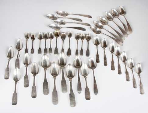 Lot of Coin Silver Spoons