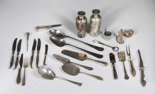 Miscellaneous Sterling and Silver Plate Lot