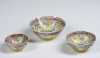 Three Chinese Chien Lung Style Bowls