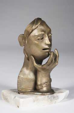 Kahlil George Gibran Bronze Sculpture 