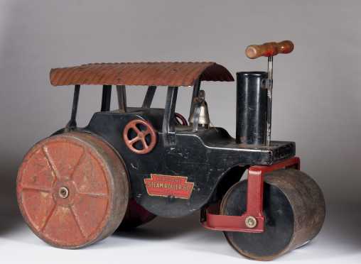 Keystone Pressed Steel Steamroller toy