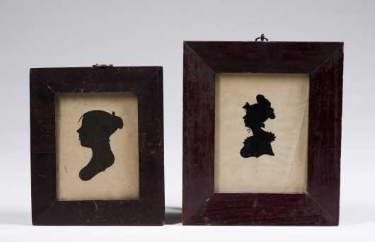 Two Female Silhouettes