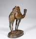 Antoine-Louis Barye bronze cold painted camel.