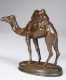 Antoine-Louis Barye bronze cold painted camel.