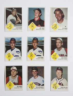 Lot of Assorted 1960's Baseball Cards. Also 4 - 1963 Topps with wrong backs