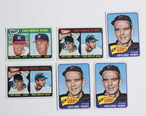1965 Star Lot of 6 Cards