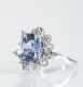Sapphire and Diamond Ladies Ring