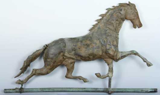 Cast Head Horse Weathervane