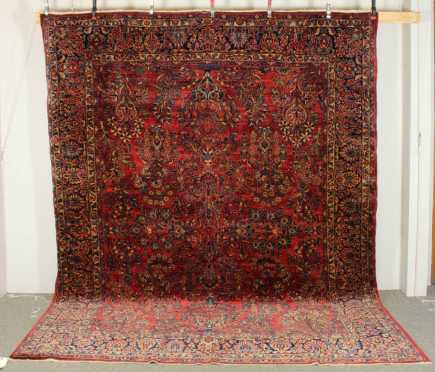 Room Size Sarouk Oriental Rug
