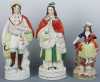 Three Staffordshire Figurines