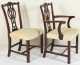 Set of 10 Chippendale Style Dining Chairs