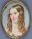 Early 19th Century Miniature Portrait On Ivory