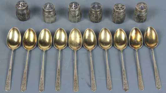 Tiffany Sterling and Miscellaneous silver