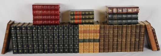 American Literature in fine and decorative leather bindings