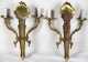 Pair of Brass French Style Sconces