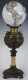 World Globe Shade Bradley & Hubbard Oil Lamp
