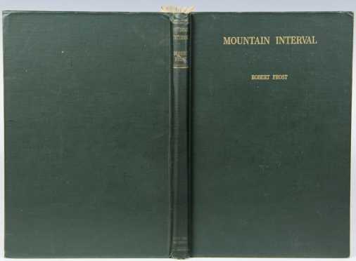 Mountain Interval by Robert Frost, signed