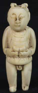 Chinese Carved Bone Figure