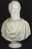Preston Powers, marble bust of a gentleman