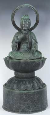Bronze Chinese Buddha