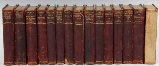 The works of Charles Darwin, 15 volumes