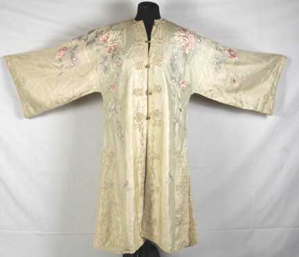 Chinese Silk Embroidered Coat