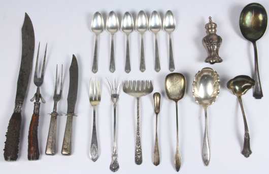 Nineteen Miscellaneous Sterling Silver Pieces